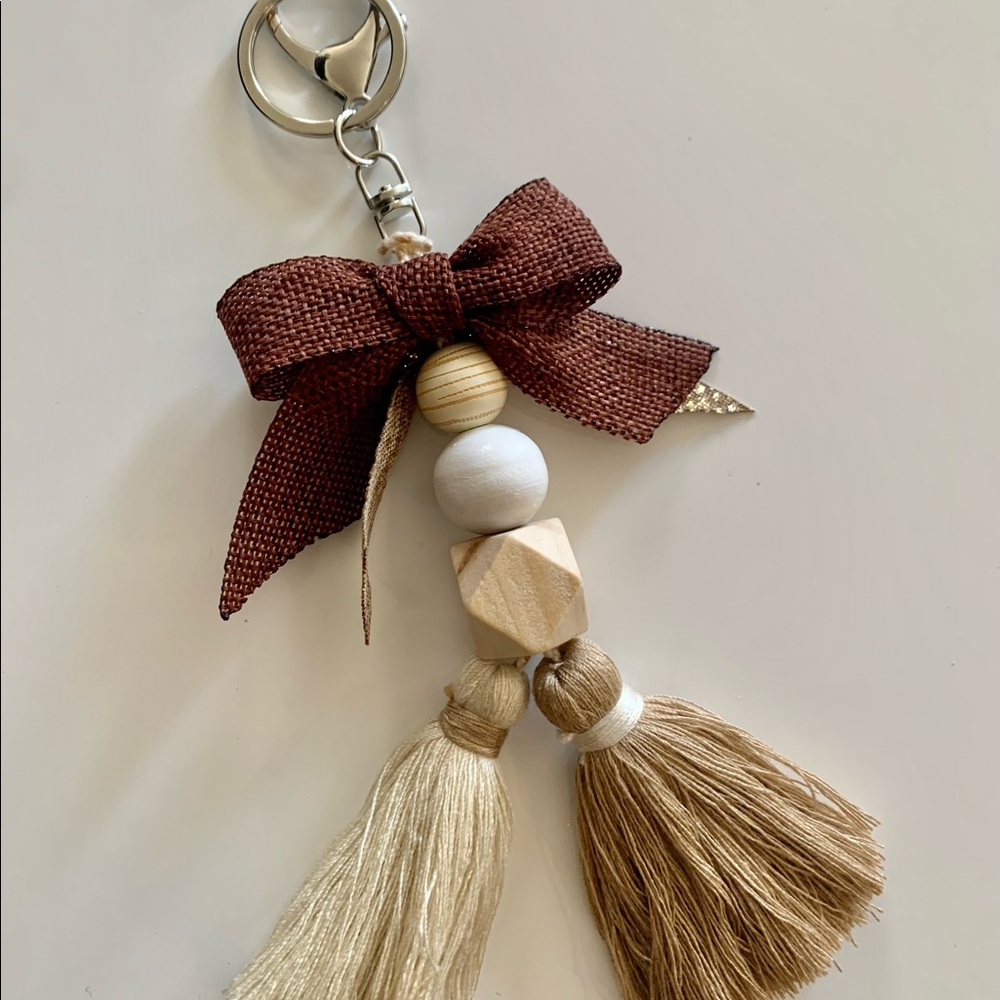 Silicon Bead Keychain